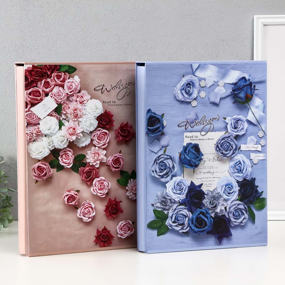 альбом для фото на 300 ф. 10х15см "россыпь роз" Альбом для фото на 300 ф. 10х15см "россыпь роз"