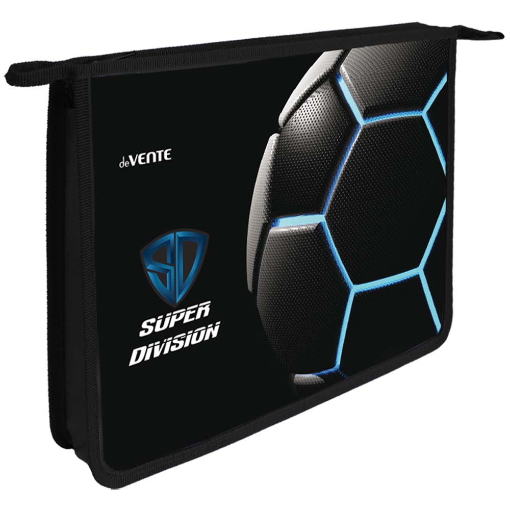 папка для тетрадей а4 на молнии devente "super division" фольга,конгрев Папка для тетрадей а4 на молнии devente "super division" фольга,конгрев