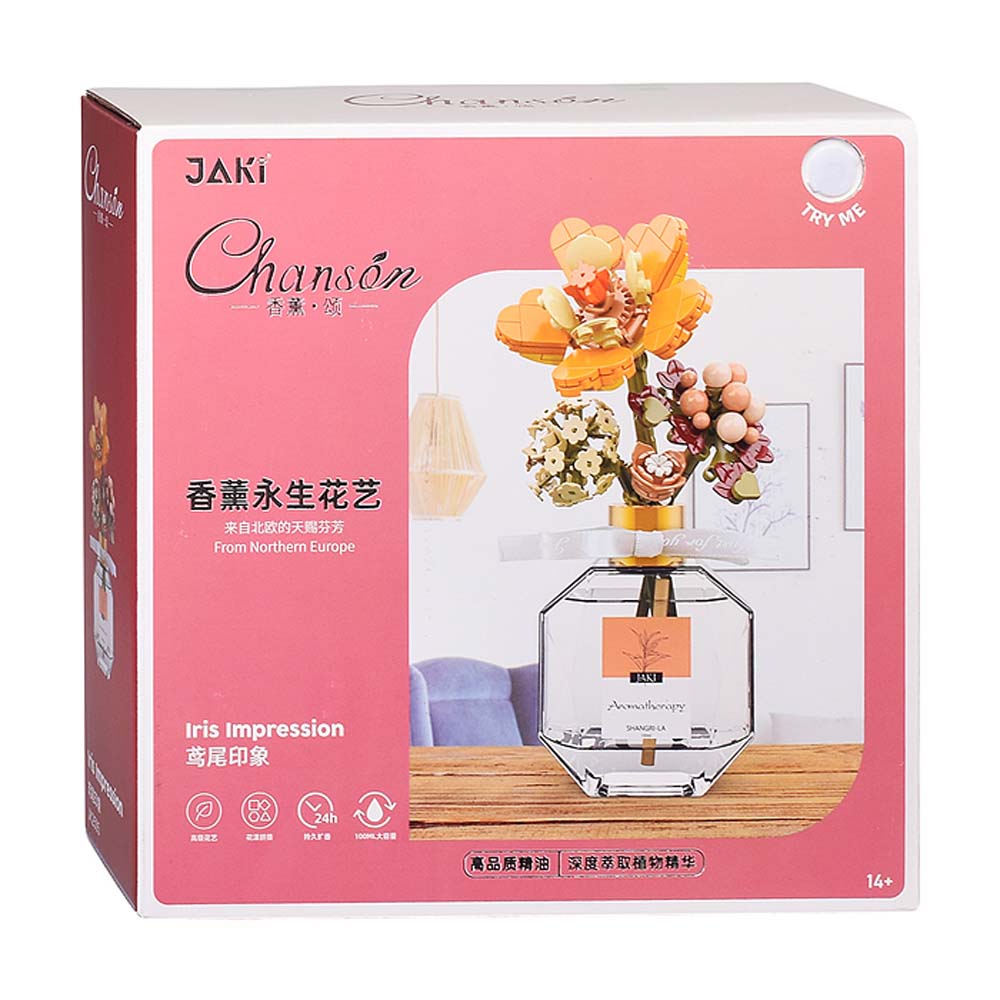 игра конструктор "цветы в вазочке" 125 дет. аромадиффузор Игра конструктор "цветы в вазочке" 125 дет. аромадиффузор