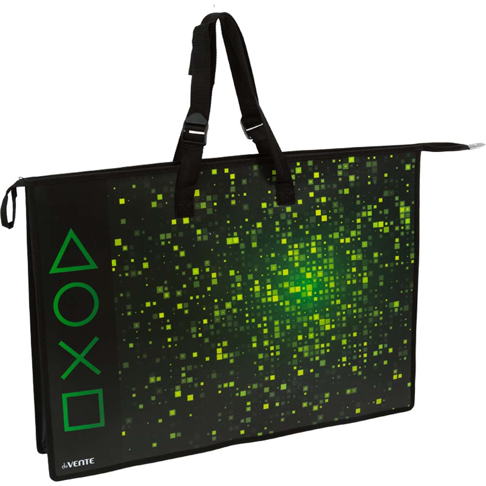 папка-портфель для чертежей а2 devente "game" пластик Папка-портфель для чертежей а2 devente "game" пластик