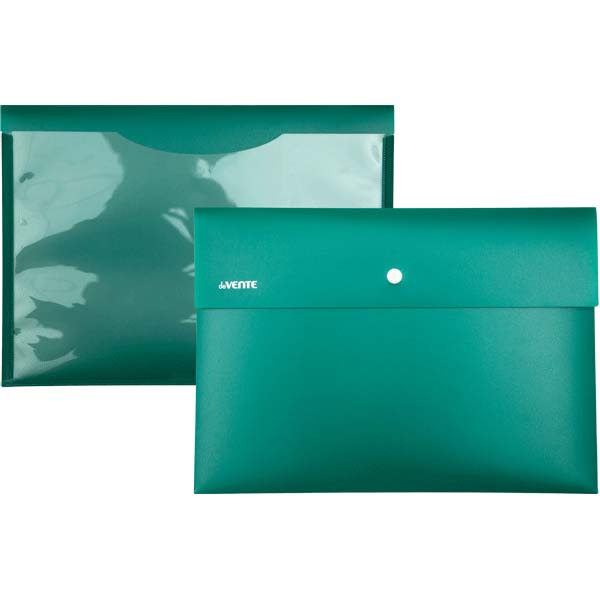 папка-конверт с кнопк. а4 350мкм devente "marandi" карман непрозр. аквамарин Папка-конверт с кнопк. а4 350мкм devente "marandi" карман непрозр. аквамарин