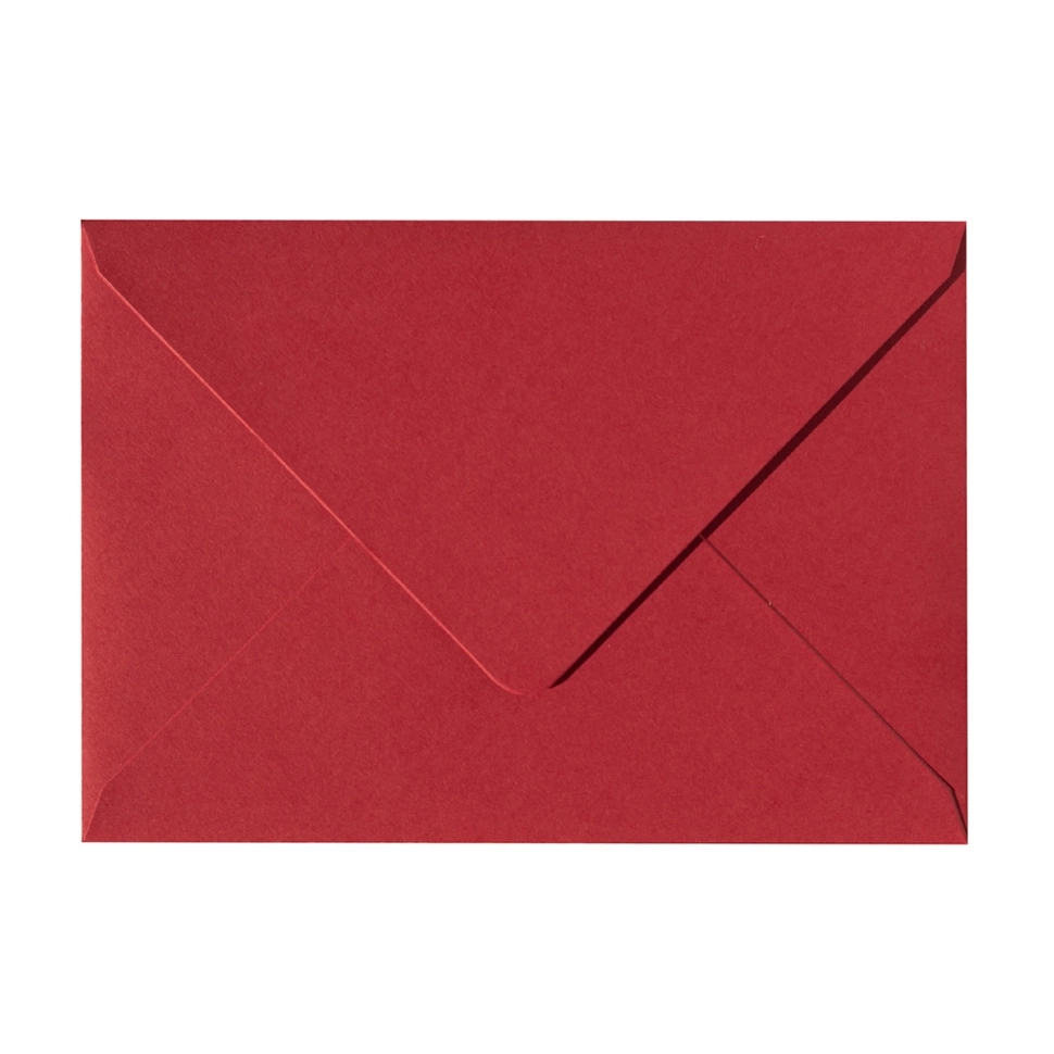 конверт 114х162мм бархатный красный Конверт 114х162мм бархатный красный