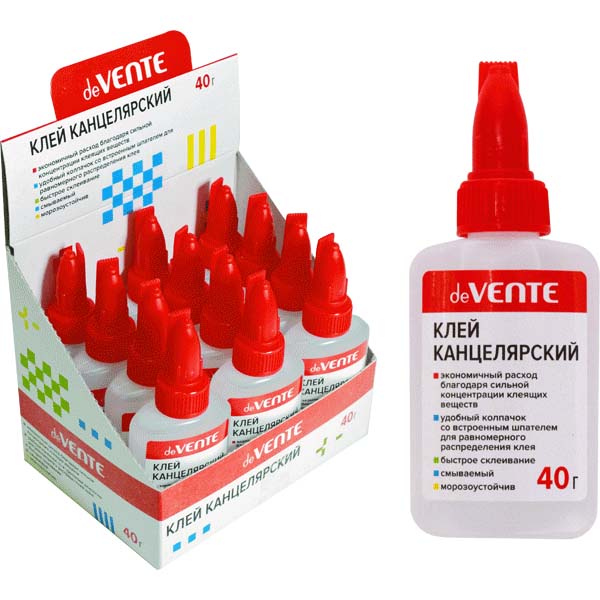 клей канцелярский devente 40г Клей канцелярский devente 40г