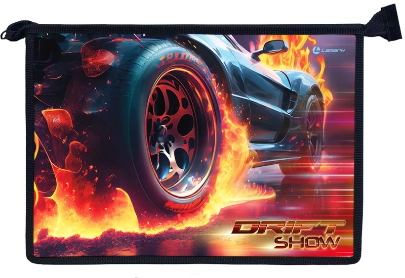 папка для труда а4 lamark "drift show" на молнии Папка для труда а4 lamark "drift show" на молнии
