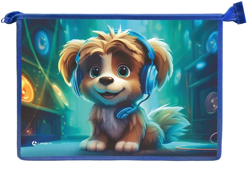 папка для труда а4 lamark "music fan" на молнии Папка для труда а4 lamark "music fan" на молнии