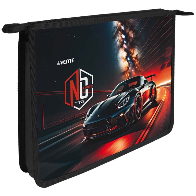 папка для тетрадей а4 на молнии devente "no limits" фольга,конгрев Папка для тетрадей а4 на молнии devente "no limits" фольга,конгрев