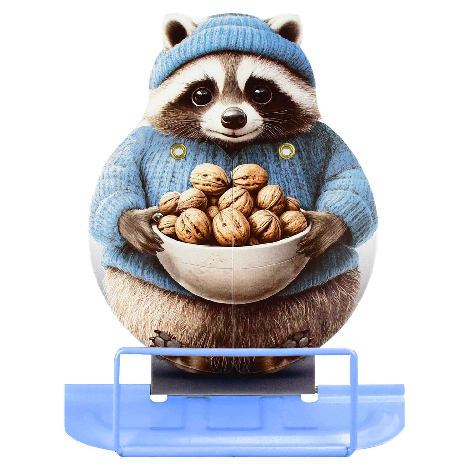 подставка для книг феникс+ "енот с орешками" металлическая Подставка для книг феникс+ "енот с орешками" металлическая