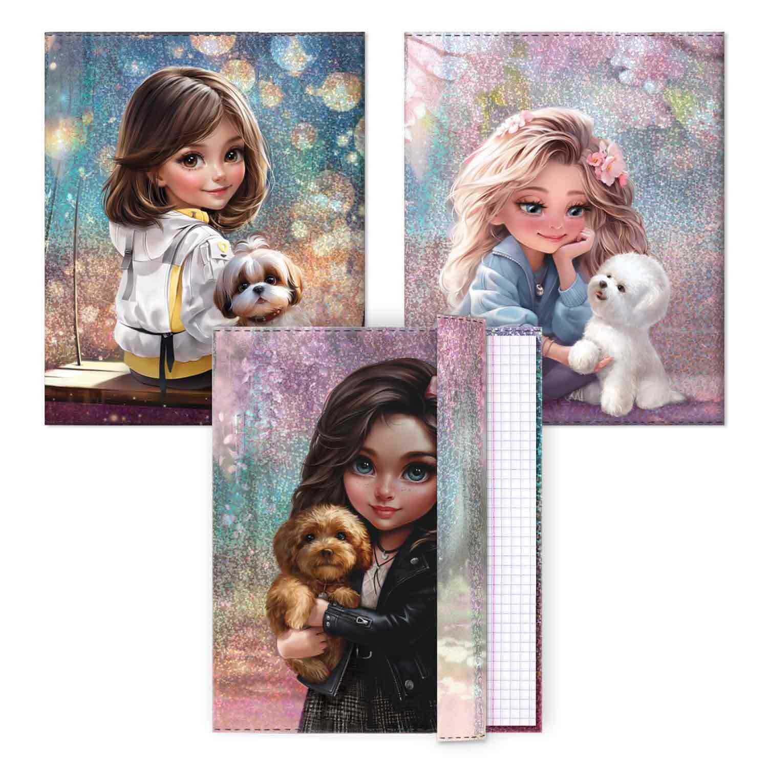 обложка для тетради пвх 70мкм феникс+ "верные друзья" (215x346мм) 3шт. Обложка для тетради пвх 70мкм феникс+ "верные друзья" (215x346мм) 3шт.