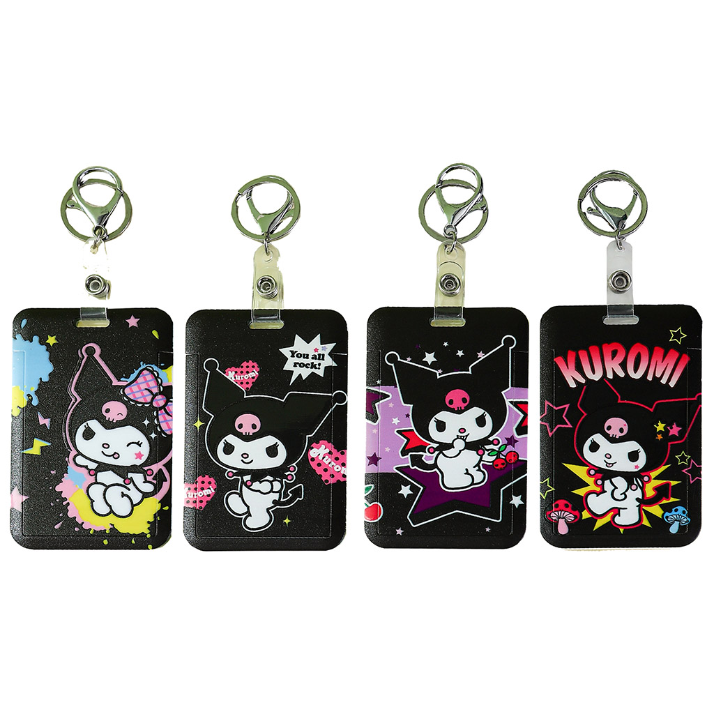 бейдж вертикальный 70х110мм на карабине "kuromi" асс-т Бейдж вертикальный 70х110мм на карабине "kuromi" асс-т