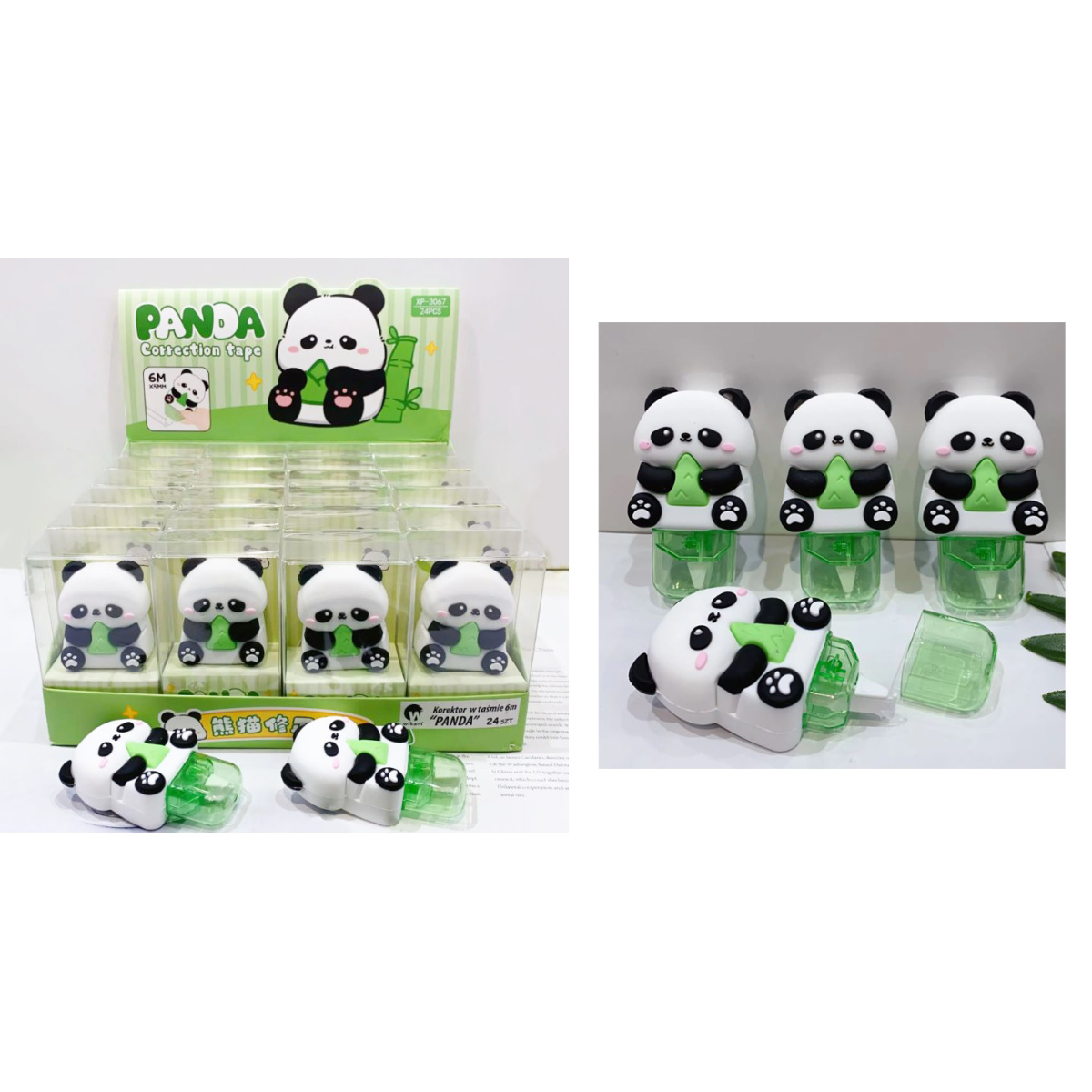 корректирующая лента кокос "панда" 5ммх6м Корректирующая лента кокос "панда" 5ммх6м