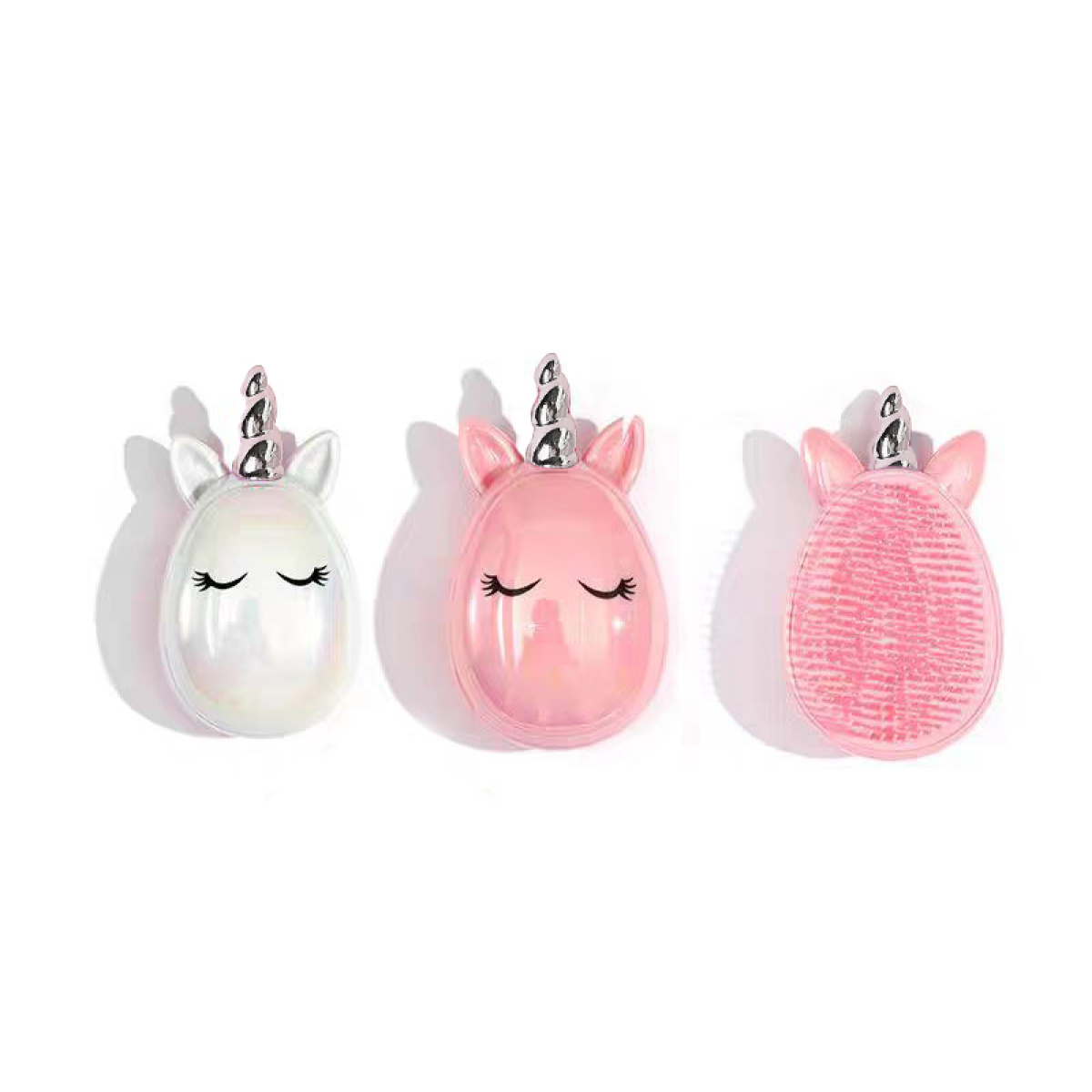 расчёска массажная кокос "единорог" 12х6,5см асс-т Расчёска массажная кокос "единорог" 12х6,5см асс-т