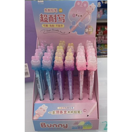 карандаш чернограф. кокос "bunny" вечный асс-т Карандаш чернограф. кокос "bunny" вечный асс-т