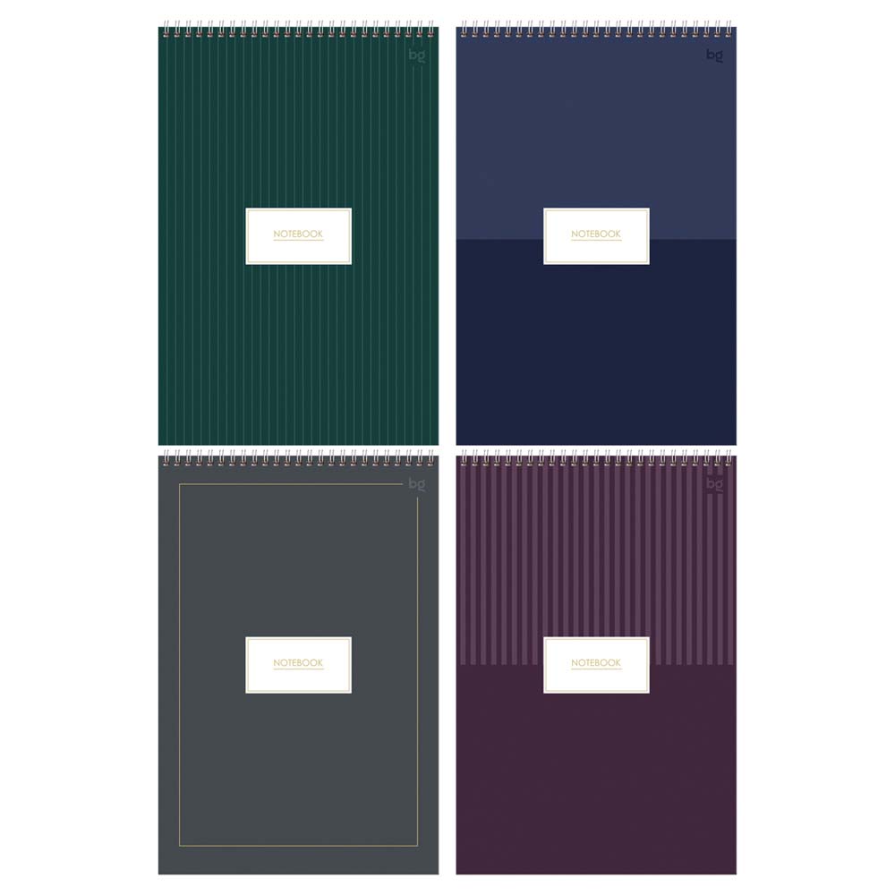 блокнот а4 гребень 80л. кл. "minimal" (bg) тв.подл.,асс-т Блокнот а4 гребень 80л. кл. "minimal" (bg) тв.подл.,асс-т