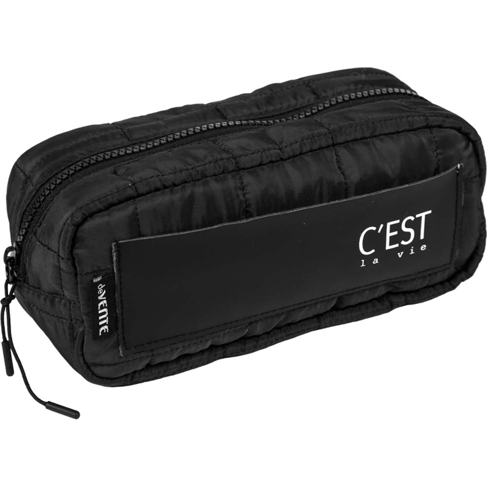 пенал-косметичка на молнии devente "c'est la vie" 210х90х90мм ткань Пенал-косметичка на молнии devente "c'est la vie" 210х90х90мм ткань