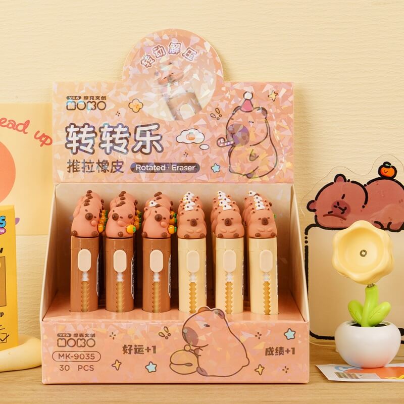 ластик "capybara" выдвижной асс-т Ластик "capybara" выдвижной асс-т