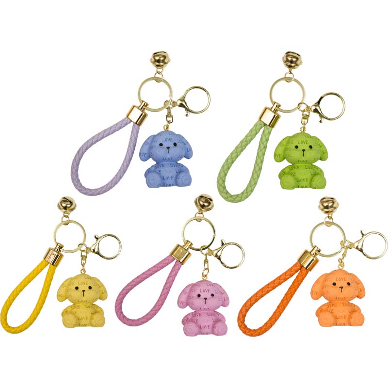 брелок devente "cute dog" с колокольчиком асс-т Брелок devente "cute dog" с колокольчиком асс-т