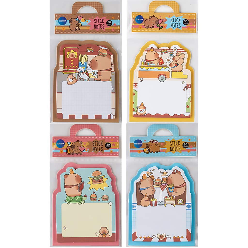 бумага д/зам.с лип.краем "капибара" 70х90 30л. асс-т Бумага д/зам.с лип.краем "капибара" 70х90 30л. асс-т