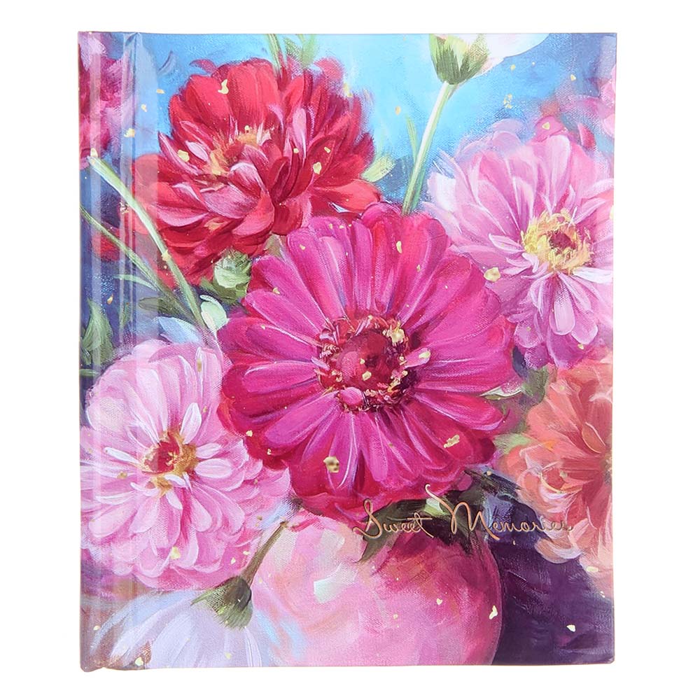 альбом д/фото 10л. с магн.плёнкой 23х28см "герберы" Альбом д/фото 10л. с магн.плёнкой 23х28см "герберы"