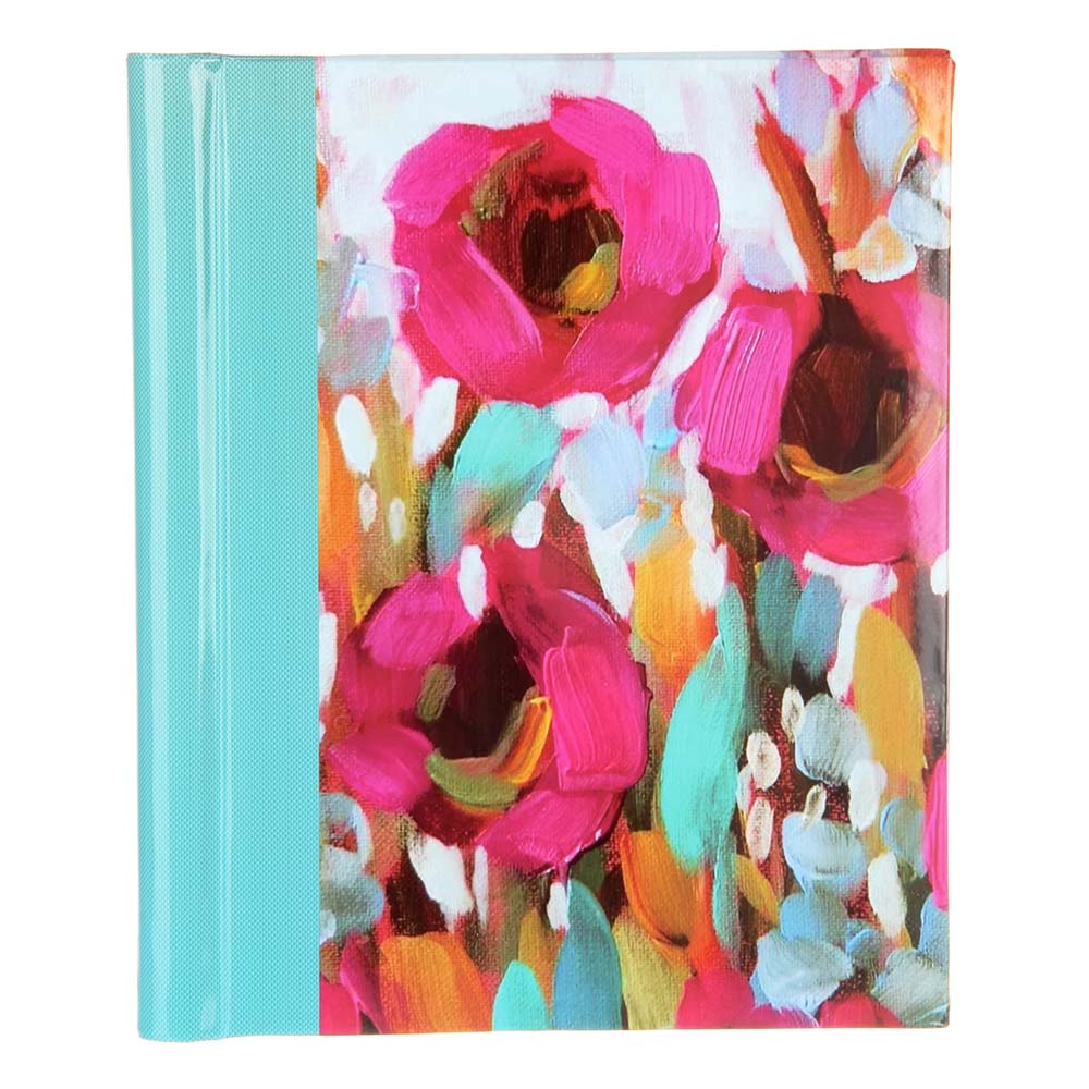 альбом д/фото 20л. с магн.плёнкой 23х28см "маки" Альбом д/фото 20л. с магн.плёнкой 23х28см "маки"