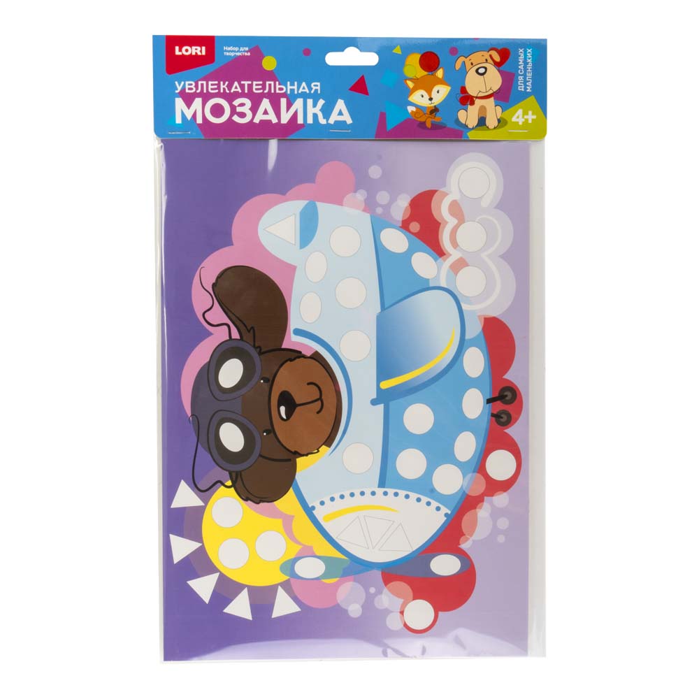 набор д/творч. увлекательная мозаика "собачка-пилот" Набор д/творч. увлекательная мозаика "собачка-пилот"