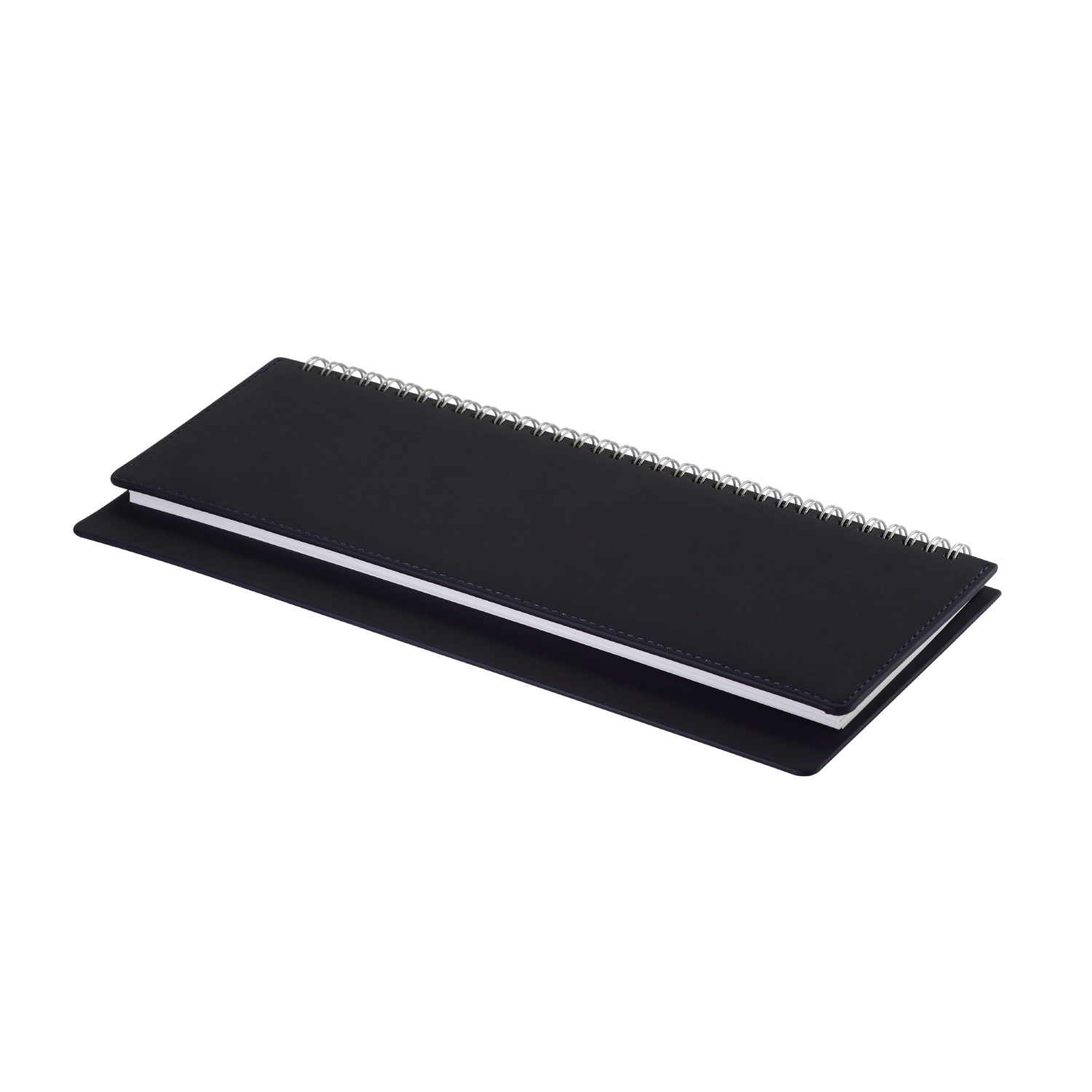 еженедельник недатир. 130х305мм альт "velvet" синий кож.зам. Еженедельник недатир. 130х305мм альт "velvet" синий кож.зам.