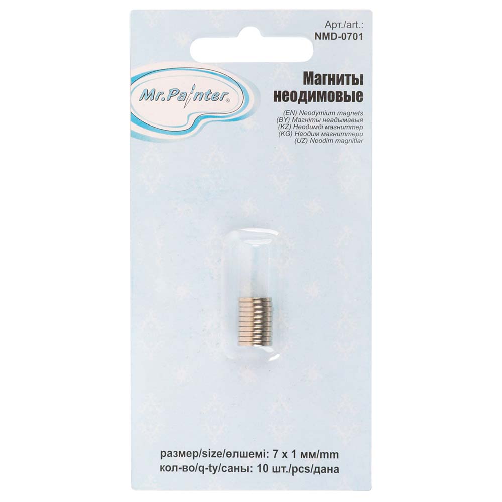 магниты неодимовые 7х1мм 10шт Магниты неодимовые 7х1мм 10шт