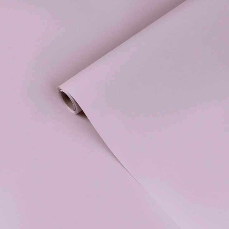 бумага упаковочная пленка 0,58х10м "самая нужная" пепельно-сиреневая Бумага упаковочная пленка 0,58х10м "самая нужная" пепельно-сиреневая