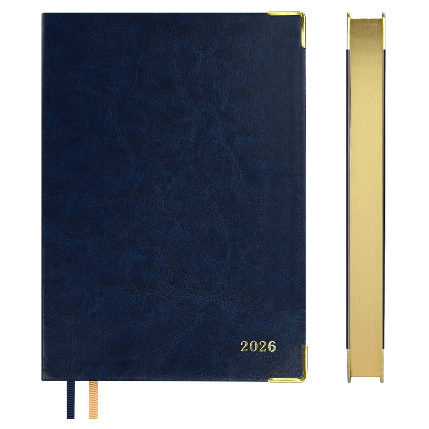 ежедневник 2026 а5 escalada "сариф. думай как миллиардер" синий с золотым срезом,металл.уголок,кож.зам. Ежедневник 2026 а5 escalada "сариф. думай как миллиардер" синий с золотым срезом,металл.уголок,кож.зам.