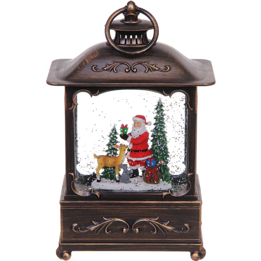 фигура светодиодная "зимняя мелодия" 15х8х22см на батарейках, usb+музыка, подсветка Фигура светодиодная "зимняя мелодия" 15х8х22см на батарейках, usb+музыка, подсветка