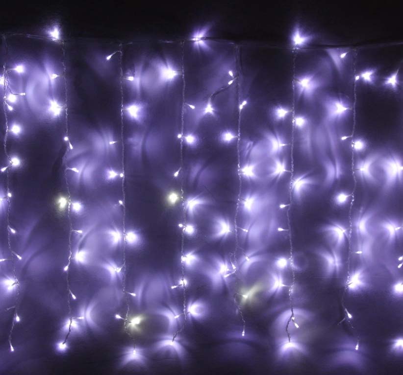 гирлянда эл. "занавес. мерцание" led 480 ламп 3,0м 0,3х0,5см, теплый белый, прозр. провод авторежим Гирлянда эл. "занавес. мерцание" led 480 ламп 3,0м 0,3х0,5см, теплый белый, прозр. провод авторежим