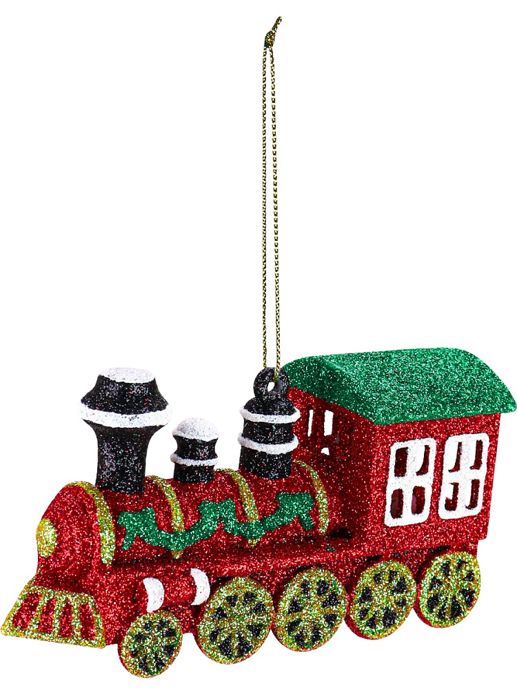 украшение подвеска "поезд желаний" 11,8х4,3х6,6см Украшение подвеска "поезд желаний" 11,8х4,3х6,6см