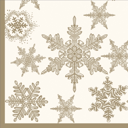 салфетки бум. 330х330мм 20 шт. 3-сл. "снегопад. золото" Салфетки бум. 330х330мм 20 шт. 3-сл. "снегопад. золото"