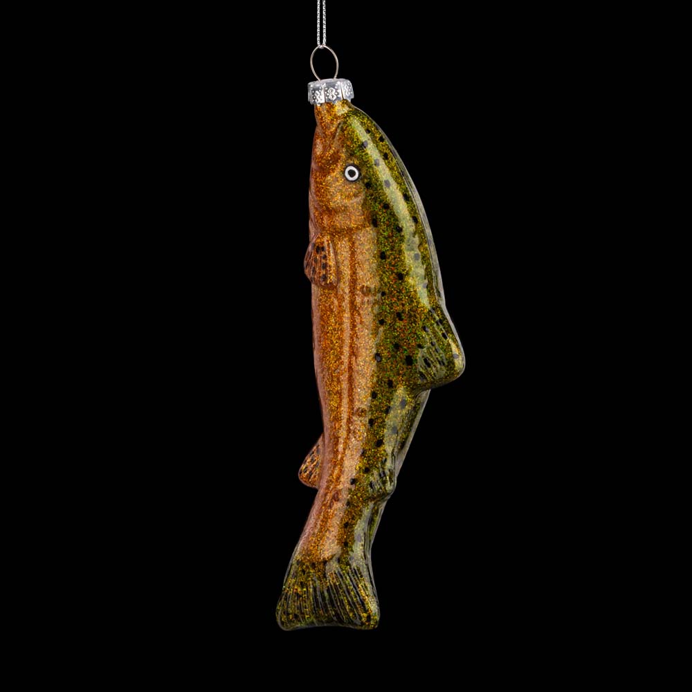 украшение "радужная форель" 15см (стекло) б/уп. Украшение "радужная форель" 15см (стекло) б/уп.