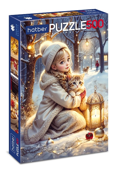 игра пазлы 500 дет. "любимый котик" (hatber) Игра пазлы 500 дет. "любимый котик" (hatber)