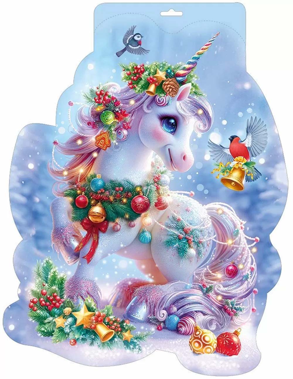 плакат фигурный "лошадка сказочная" 479х332мм Плакат фигурный "лошадка сказочная" 479х332мм