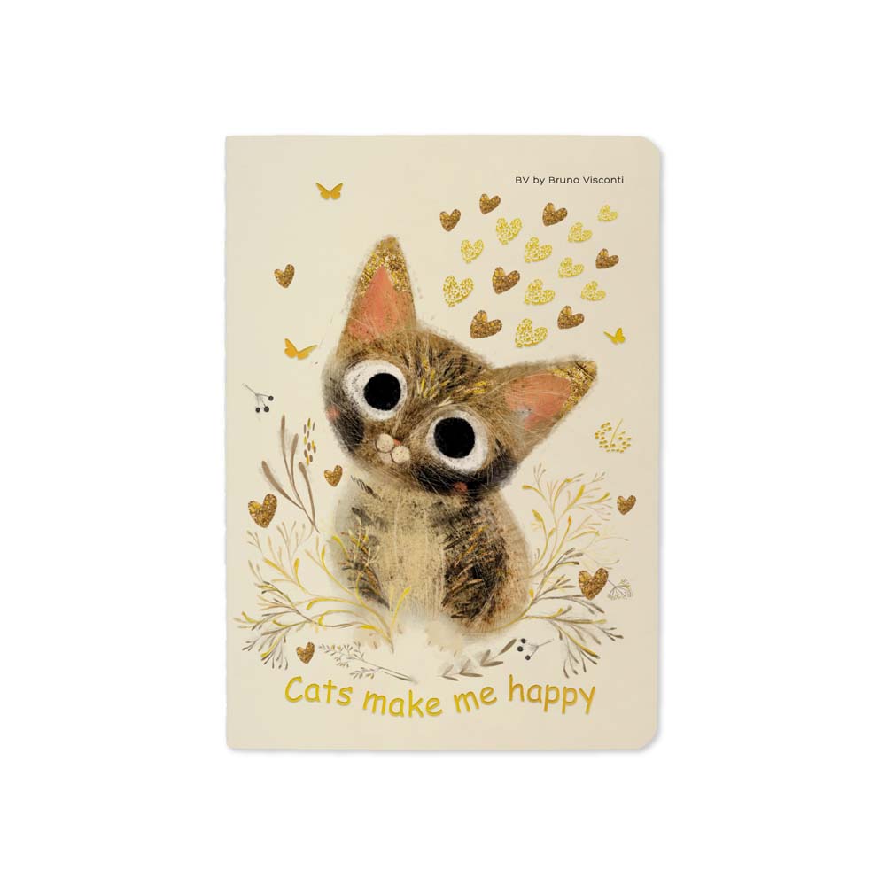 блокнот а6 сшивка 32л. лин. "love me. милый котик" (bruno visconti) Блокнот а6 сшивка 32л. лин. "love me. милый котик" (bruno visconti)