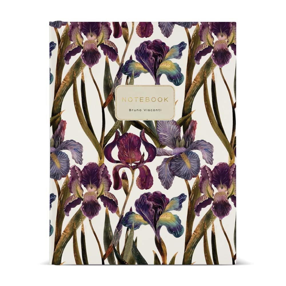 тетрадь на кольцах 80л. кл. тв.обл. "flora. ирисы" (bruno visconti) глянц.лам. Тетрадь на кольцах 80л. кл. тв.обл. "flora. ирисы" (bruno visconti) глянц.лам.
