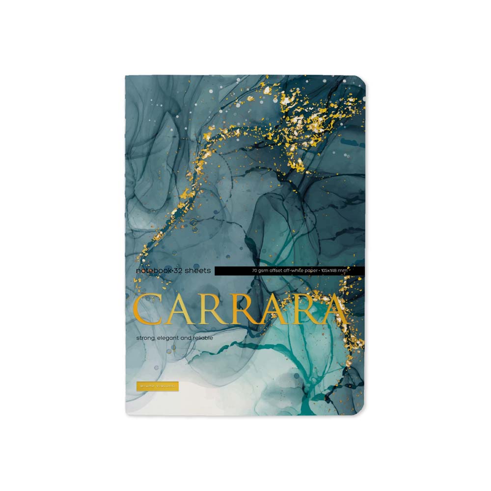 блокнот а6 сшивка 32л. лин. "carrara. bright" (bruno visconti) Блокнот а6 сшивка 32л. лин. "carrara. bright" (bruno visconti)