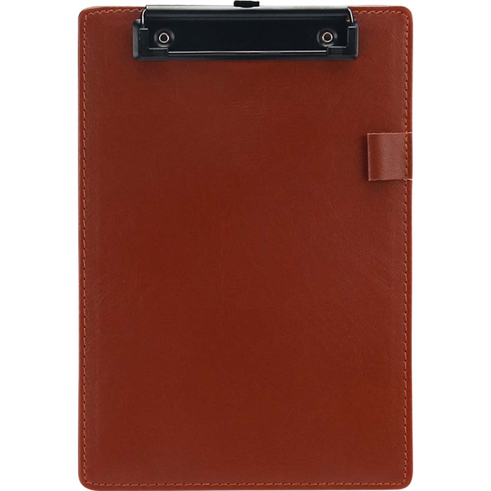 планшет с прижимом а4 кожзам devente коричневый Планшет с прижимом а4 кожзам devente коричневый