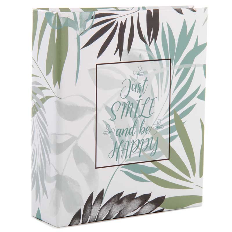 альбом для фото на 100 ф.10х15см "be happy" Альбом для фото на 100 ф.10х15см "be happy"