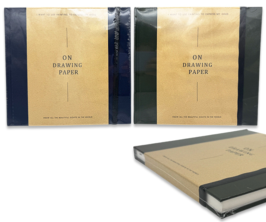 скетчбук 220х230мм 50л 160гр "on drawing paper" тв.обл. Скетчбук 220х230мм 50л 160гр "on drawing paper" тв.обл.