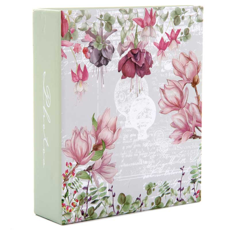 альбом для фото на 100 ф.10х15см "flowers" Альбом для фото на 100 ф.10х15см "flowers"