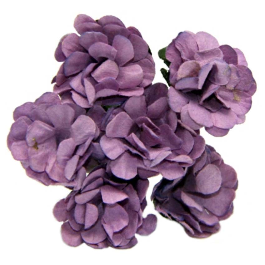 декоративный букетик сиреневый 11см Декоративный букетик сиреневый 11см