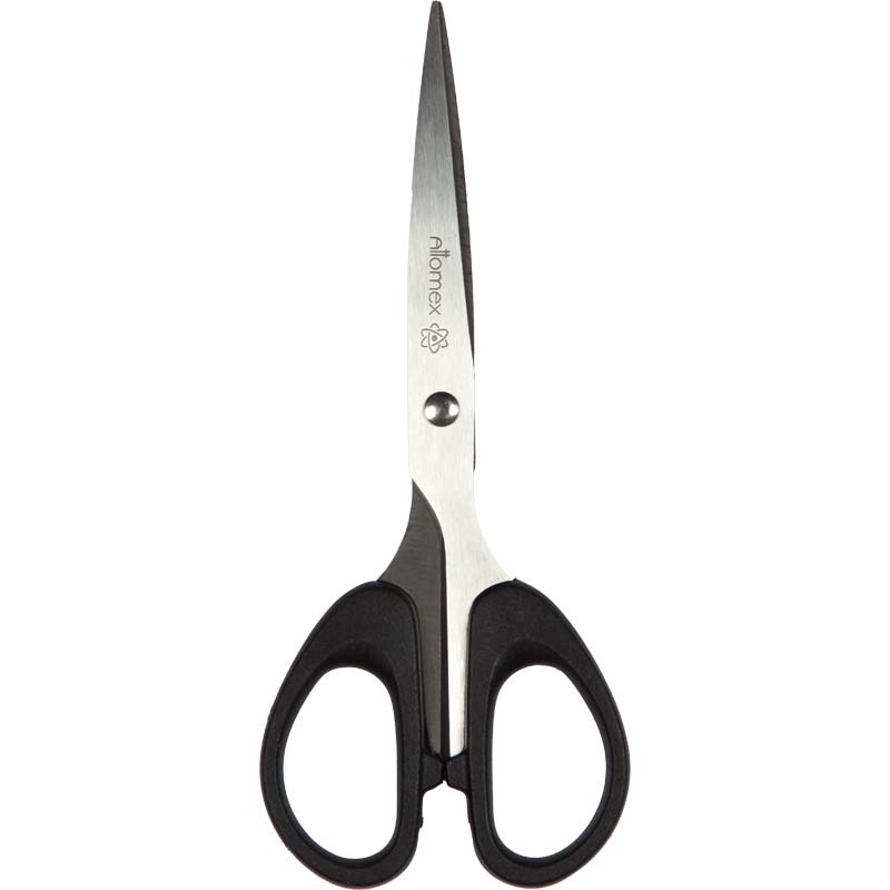 ножницы канц. "attomex" 180мм с пластиковыми ручками симметричные Ножницы канц. "attomex" 180мм с пластиковыми ручками симметричные