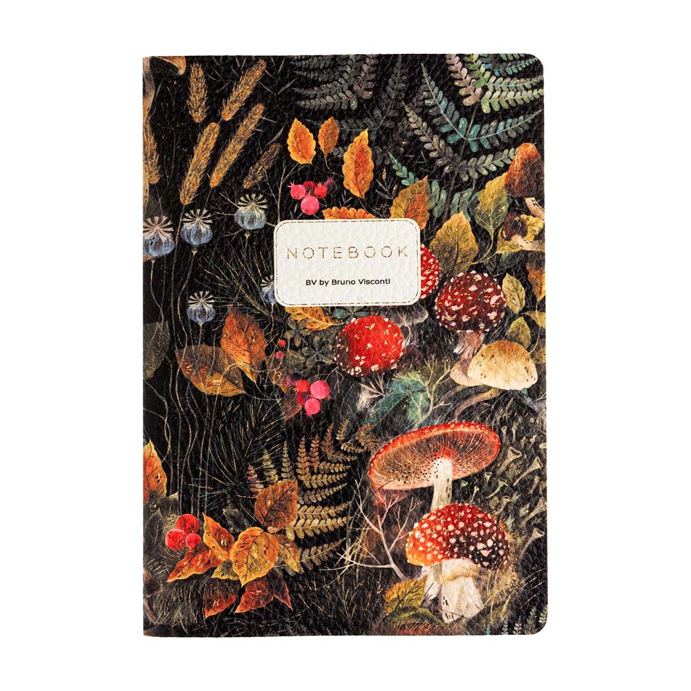 тетрадь 60л. кл. "flora.forest fairy tale" (bruno visconti) т/б,экокожа Тетрадь 60л. кл. "flora.forest fairy tale" (bruno visconti) т/б,экокожа