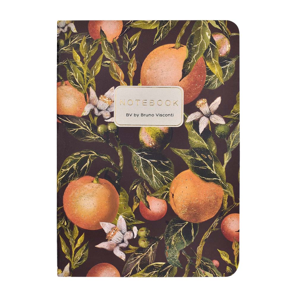 блокнот а6 сшивка 32л. лин. "flora.paradise.oranges" (bruno visconti) Блокнот а6 сшивка 32л. лин. "flora.paradise.oranges" (bruno visconti)