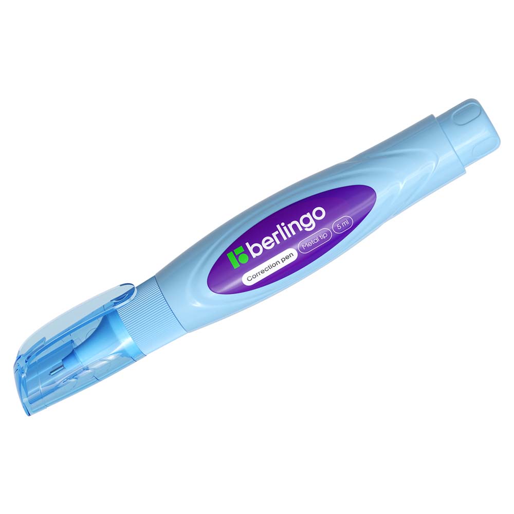 корректирующая ручка berlingo с мет.наконеч. 5мл Корректирующая ручка berlingo с мет.наконеч. 5мл