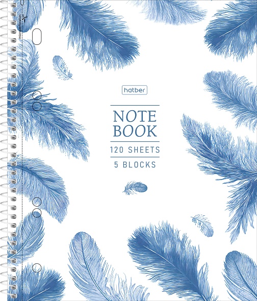 тетрадь на спирали тв.обл. 120л. кл. "красота и лёгкость" (hatber) с разделителями 4цв. Тетрадь на спирали тв.обл. 120л. кл. "красота и лёгкость" (hatber) с разделителями 4цв.