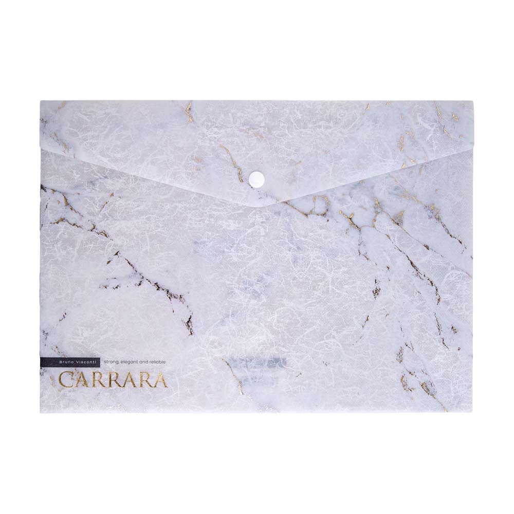 папка-конверт с кнопк. а4 180мкм bruno visconti "carrara" с рис. Папка-конверт с кнопк. а4 180мкм bruno visconti "carrara" с рис.