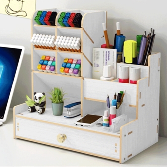 набор настольный devente "elrix" мдф белый Набор настольный devente "elrix" мдф белый